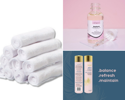 Fresh & Feminine cover photo collage