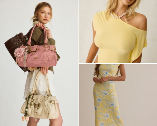 Spring fashion ideas cover photo collage