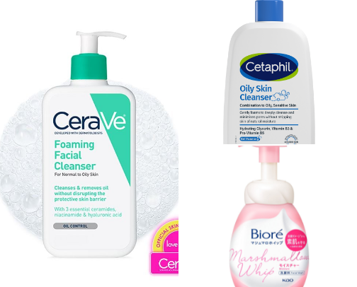 Best Skincare for Oily and Acne-Prone Skin cover photo collage