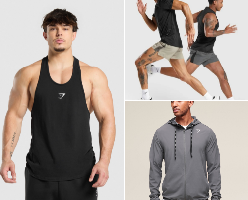 ACTIVEWEAR ESSENTIALS cover photo collage
