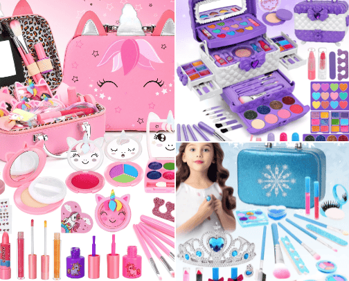 TOP RATING MAKE UP SETS FOR KIDS🥳🥳 cover photo collage
