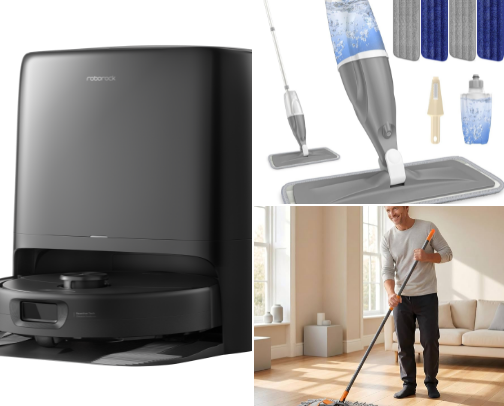 Cleaning Gadgets That Make Life Easier cover photo collage