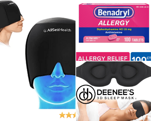 Life Saving Products for People with Migraines cover photo collage