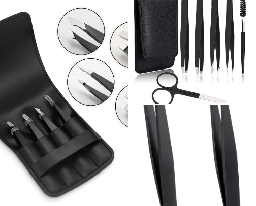 Tweezer Sets That Make Brow and Face Grooming Easier cover photo collage