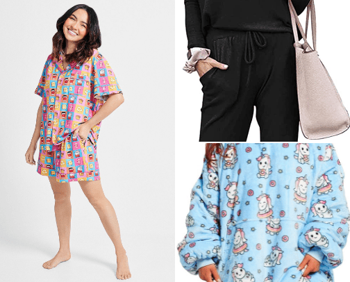 winter clothing cover photo collage