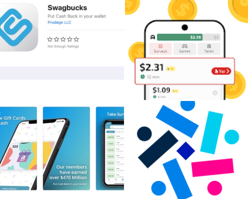 Best Apps To Earn Money Online - Surveys & More cover photo collage