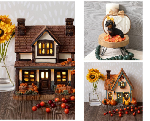 My Cozy Fall Home cover photo collage