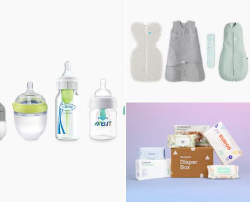 Baby list cover photo collage
