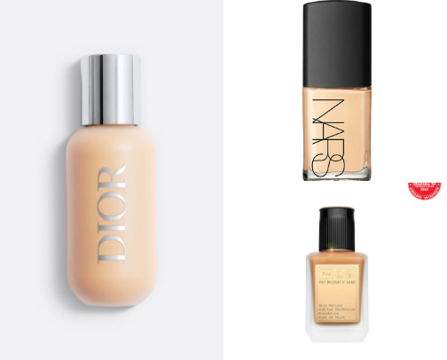 Top 5 foundations for combo skin cover photo collage