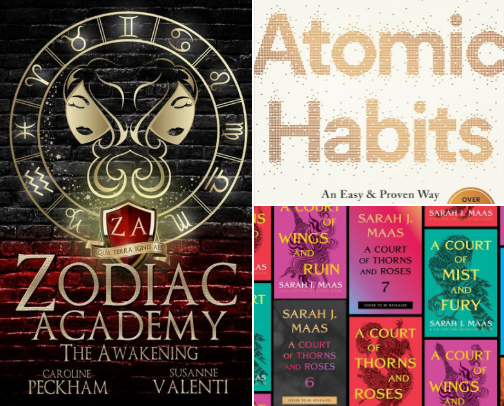 Book Recs! cover photo collage