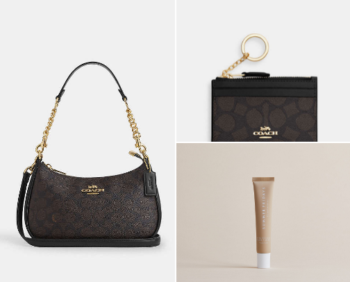 What’s In my purse cover photo collage