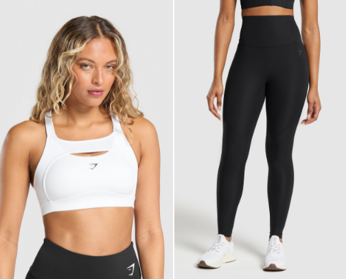 Gym girly aesthetic cover photo collage