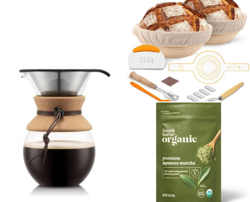 Gift Guide: For the coffee, matcha & sourdough obsessed cover photo collage