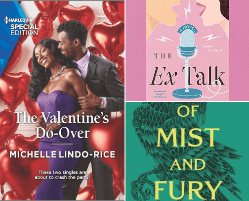 Romance Reads to get your heart swooning. cover photo collage