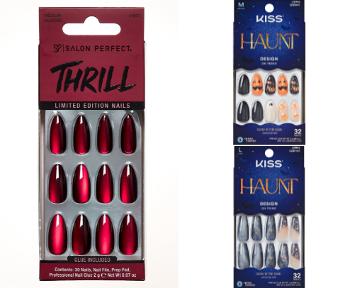 Halloween Press-On Nails | Spooky, Cute, Gothic & Glam Styles cover photo collage