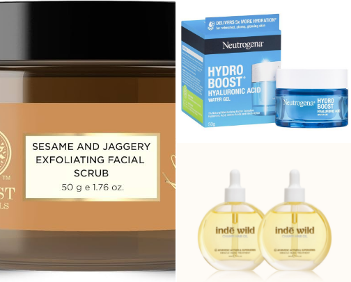 All the products that help you have a glowy skin and are tested brown girl friendly cover photo collage