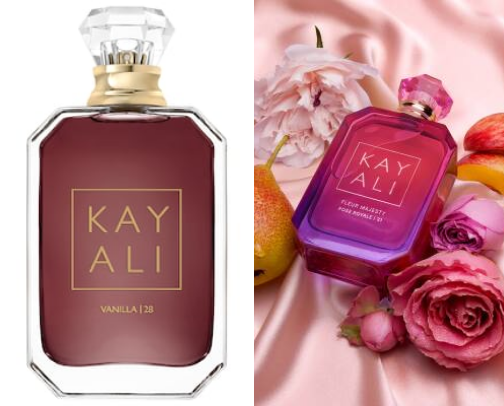 Perfumes and smell good products cover photo collage