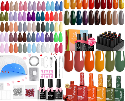 My Favorite Products To Do My Nails at Home! 💅 cover photo collage