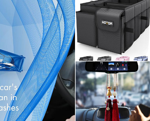 Car Essentials cover photo collage
