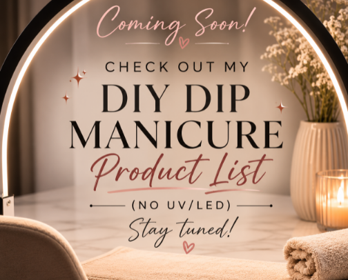 Saving money doing my own Dip Manicure the way I like it cover photo collage