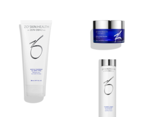 My skin care regimen cover photo collage