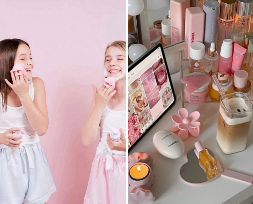Beauty and Skin for Tweens cover photo collage