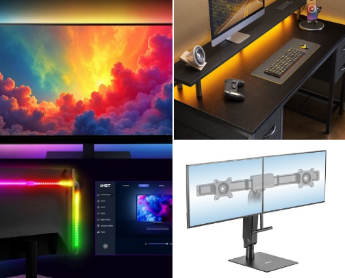 Budget Gaming Setup That Actually Looks Expensive cover photo collage