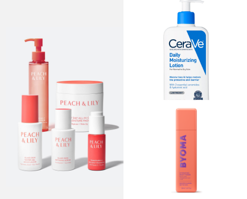 Skin Care for normal to dry skin cover photo collage