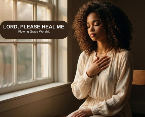 Lord, Please Heal Me – Christian Healing Song. cover photo collage
