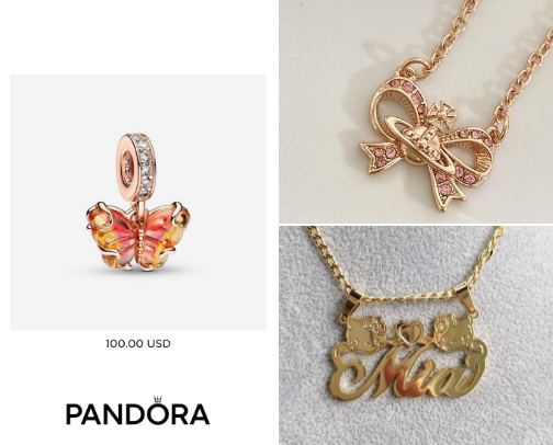 pretty pieces 💍 cover photo collage