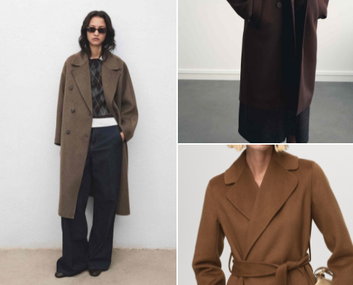 🍂 Mango Autumn Brown favourite pieces cover photo collage