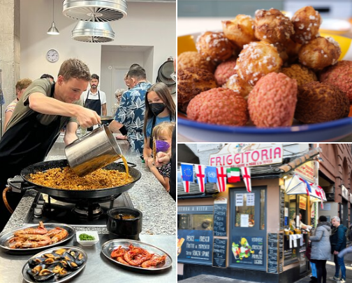 Mediterranean Food Tours and Cooking Classes! cover photo collage