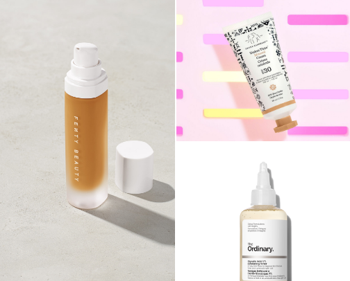 My Favorite Beauty Products cover photo collage