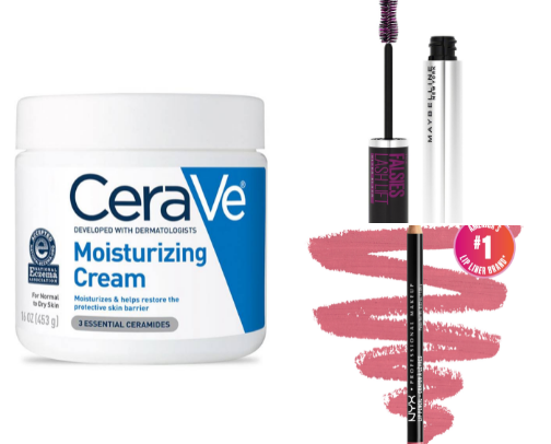 my fav beauty products cover photo collage