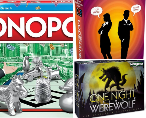 Fun Board Games to Play on family game night cover photo collage