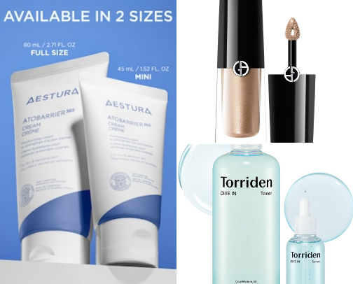 My favorite beauty recs cover photo collage