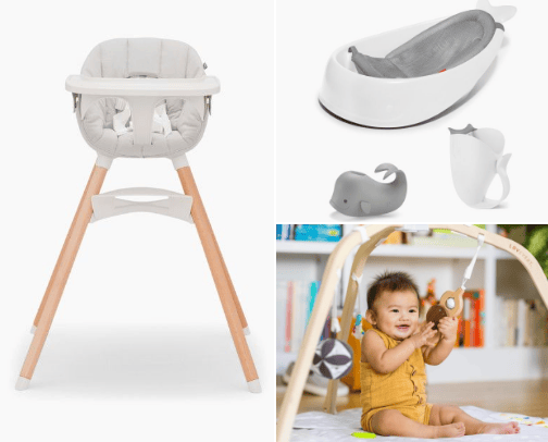 Baby shop cover photo collage
