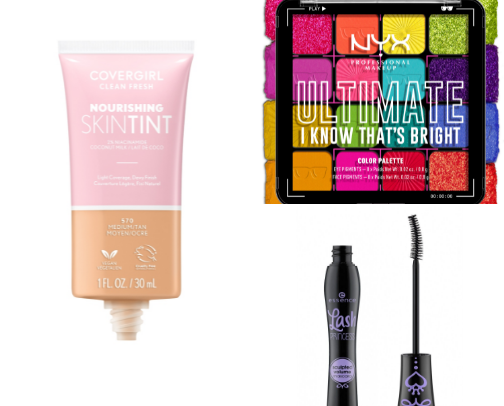 affordable but high-quality makeup cover photo collage
