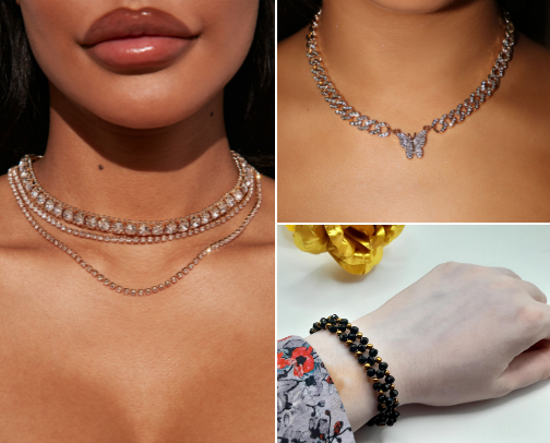Date night jewelry I bought this year! cover photo collage