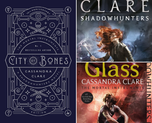 SHADOWHUNTER NOVELS (In sets) cover photo collage