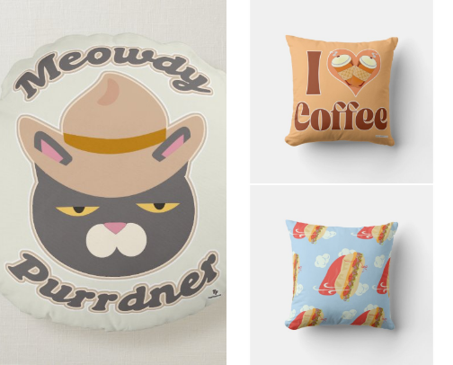 Pillow Power cover photo collage