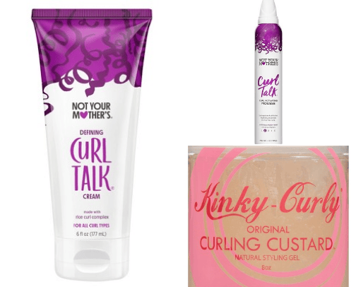 Curly Girl Must Haves cover photo collage