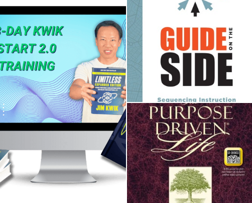 📚✨Daily Life & Spiritual Growth: Top 40 Books & Ebooks for Inspiration, Study & Mindfulness cover photo collage