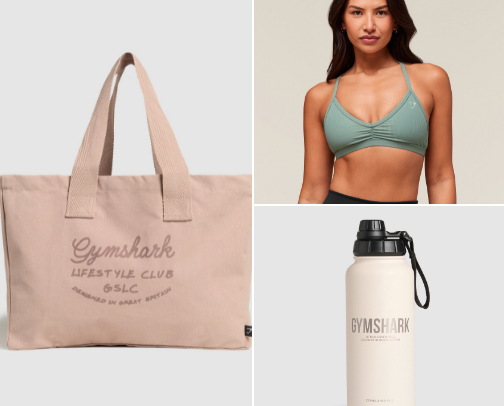 💪 Gym Bag Glow-Ups: Sophia’s Fitness Essentials cover photo collage