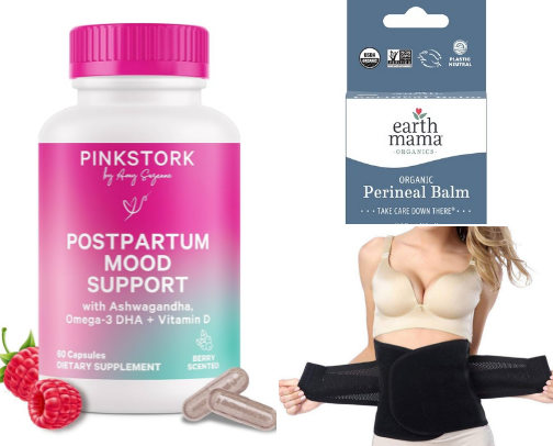 Postpartum Essentials cover photo collage