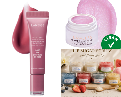 Lip treatment you should consider 💋 cover photo collage