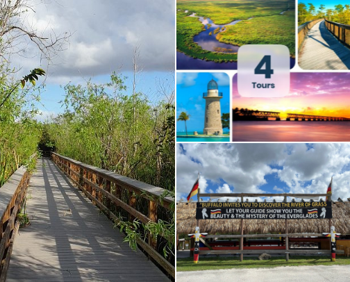Traveling in and Around Florida's Everglades National Park cover photo collage