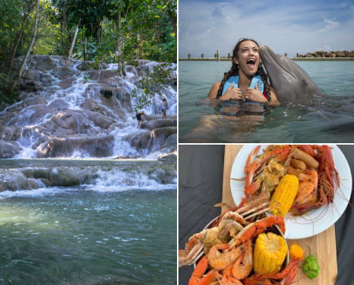 Places to visit while on vacation in Jamaica🇯🇲 cover photo collage