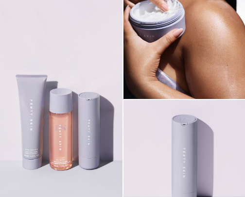 Fenty Skin 🧴 cover photo collage