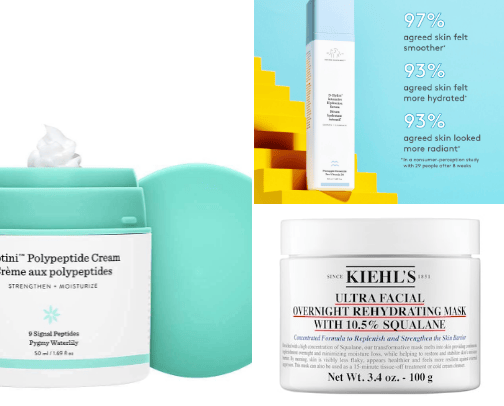 Skin care cover photo collage